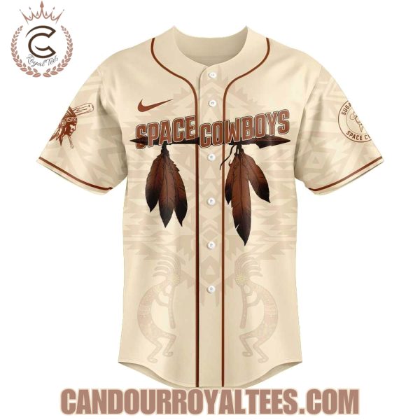 Sugar Land Space Cowboys Celebrating Native American Heritage Month Jersey