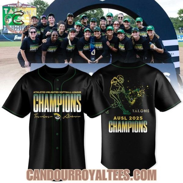 Talons – Athletes Unlimited Softball League 2025 Champions Baseball Jersey