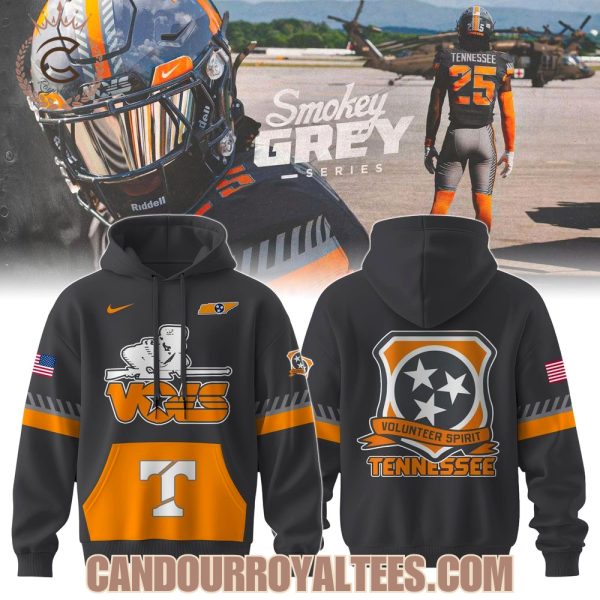 Tennessee Volunteers Smokey Grey uniform 2025 Hoodie