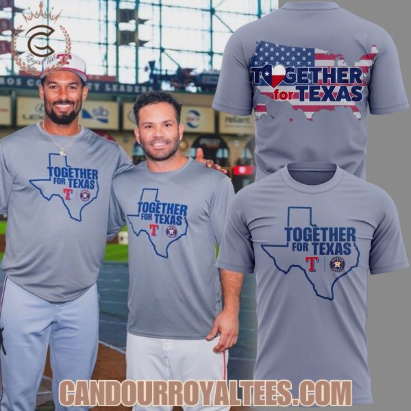 Texas Rangers Together for Texas 2025 Tshirt, Hoodie