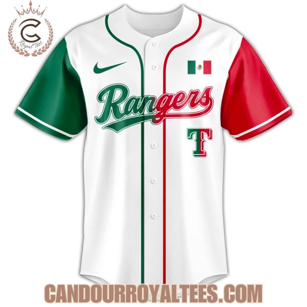 Texas Rangers x Independencia De México Jersey