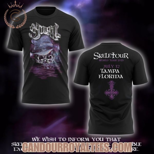 The Band Ghost “The SKELETOUR” at Tampa TShirt