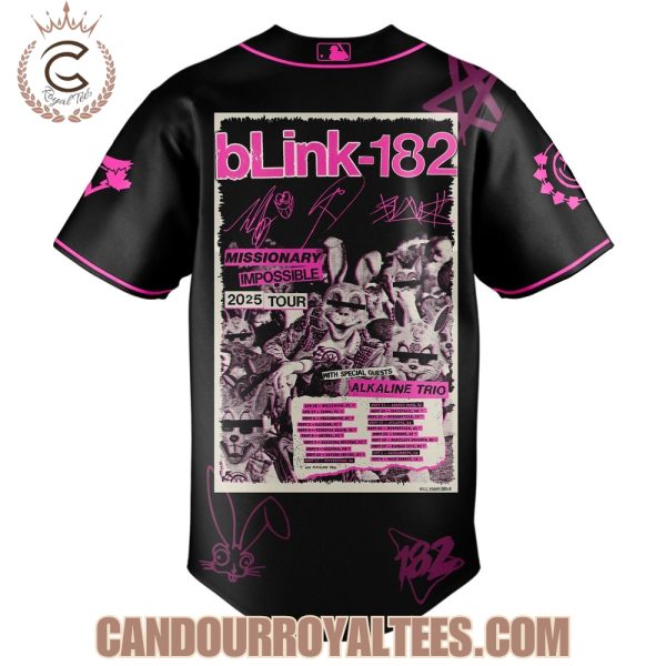 Toronto Blue Jays x Blink-182 Missionary Impossible Tour 2025 Jersey