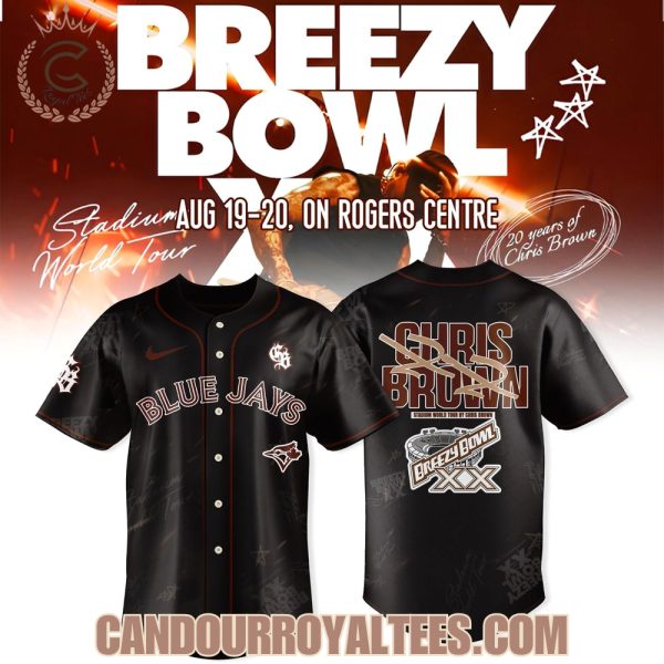 Toronto Blue Jays x Breezy Bowl XX Tour 2025 Jersey