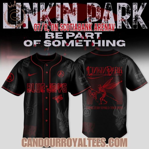Toronto Blue Jays x LINKIN PARK: From Zero World Tour 2025 Jersey
