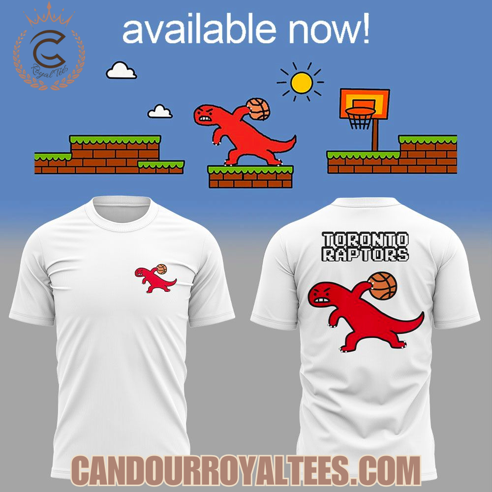 Toronto Raptors x Dino Paint Luxe Tee T-Shirt Toronto Raptors x Dino Paint Luxe Tee T-Shirt
