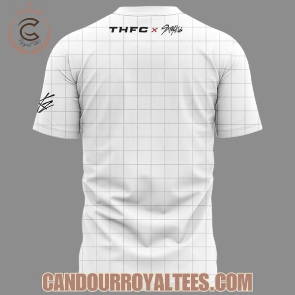 Tottenham Hotspur Collab With Stray Kids White T-Shirt 2025