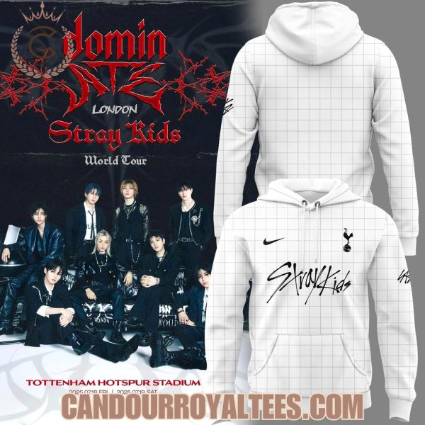 Tottenham Hotspur Collab With Stray Kids White T-Shirt 2025