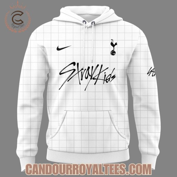 Tottenham Hotspur Collab With Stray Kids White T-Shirt 2025