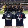 USA 2025 CONCACAF Gold Cup Champions White Tshirt, Hoodie