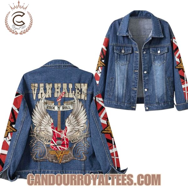 Van Halen Rock N Roll Denim Jacket