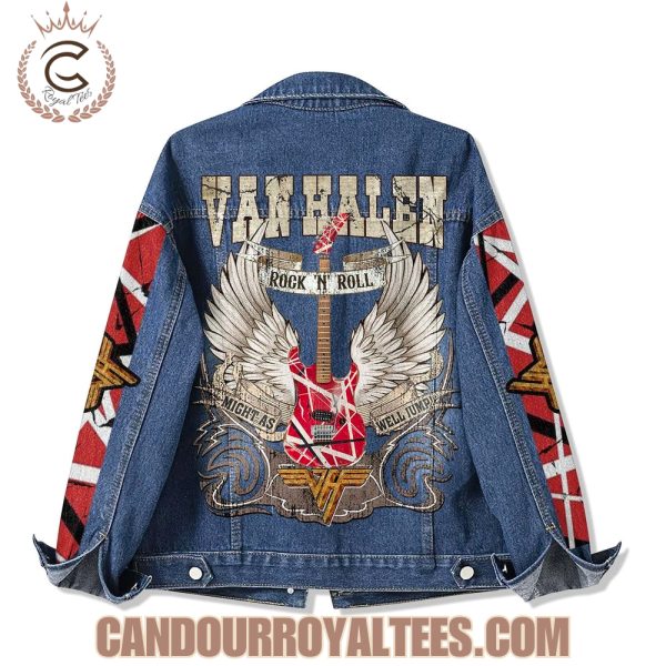 Van Halen Rock N Roll Denim Jacket