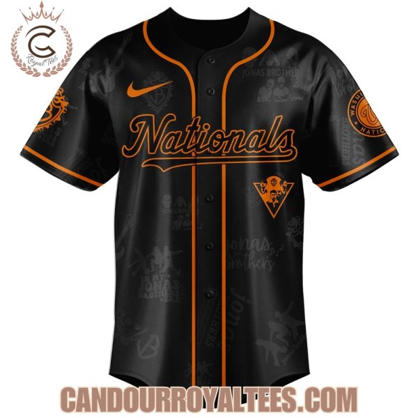 Washington Nationals x Jonas Brothers Living The Dream Tour 2025 Jersey