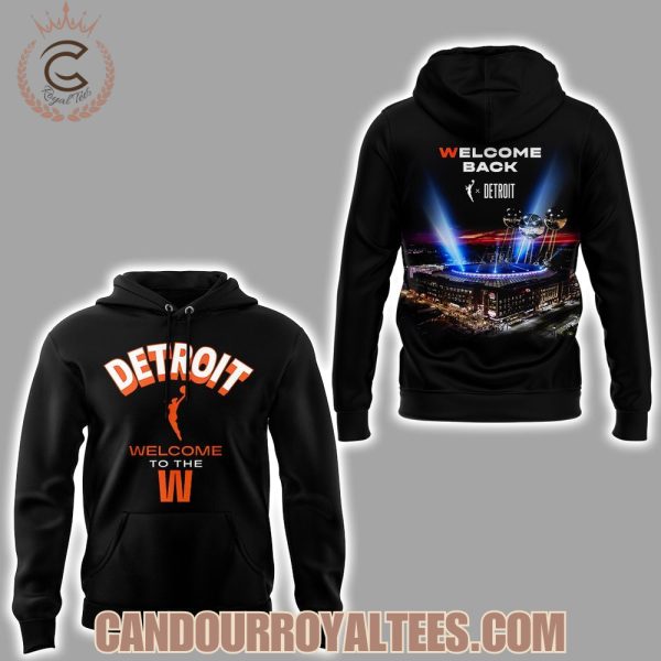 Welcome to the WNBA Detroit Hoodie