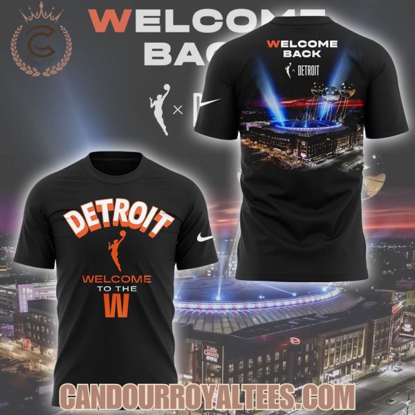 Welcome to the WNBA Detroit Hoodie