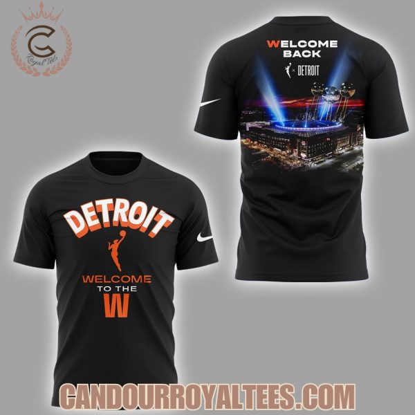 Welcome to the WNBA Detroit Hoodie