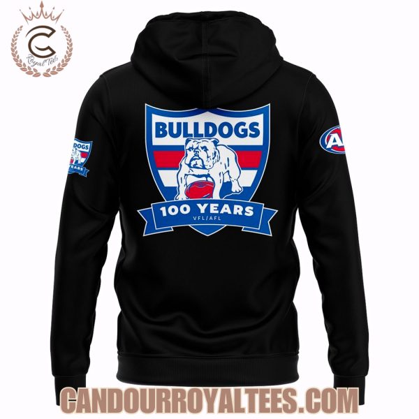 Western Bulldogs Tom Liberatore 250 Games Black Hoodie