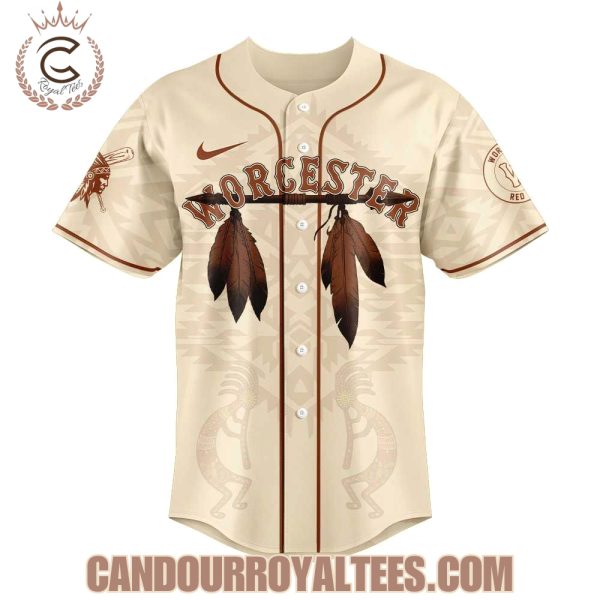 Worcester Red Sox Celebrating Native American Heritage Month Jersey