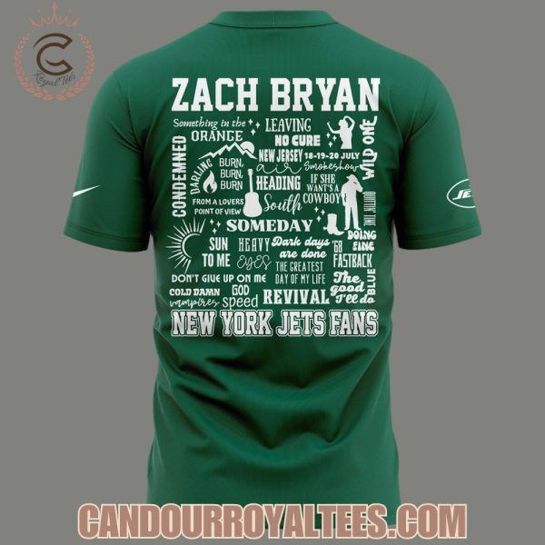 Zach Bryan x New York Jets 2025 Tshirt, Hoodie