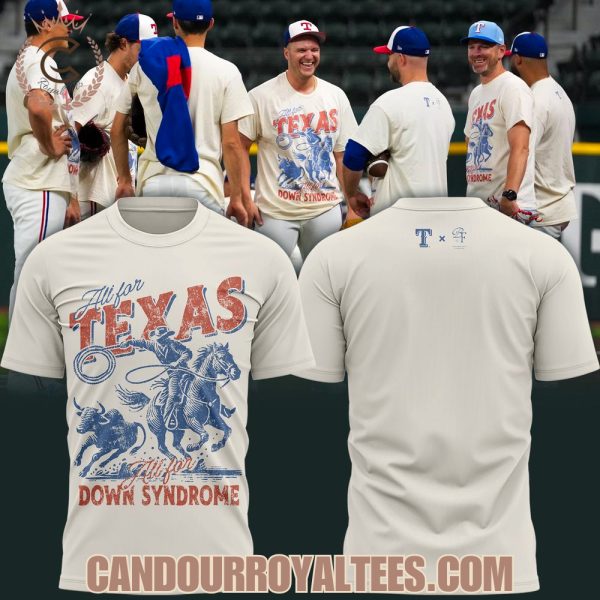 ‘All For Texas’ Texas Rangers Collab Rodeo Tee Tshirt, Hoodie