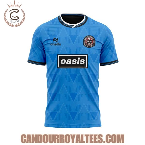 Bailiúchán Eagrán Teoranta Bohemian FC x Oasis 2025 Shirt