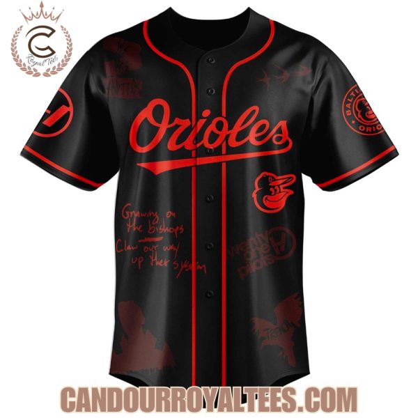 Baltimore Orioles x Twenty One Pilots The Clancy World Tour Jersey