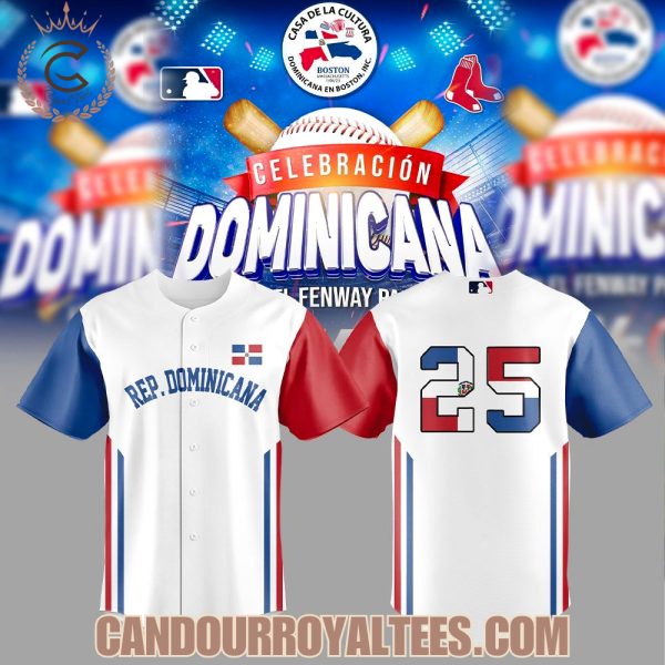 Boston Red Sox Dominican Republic Celebration Jersey