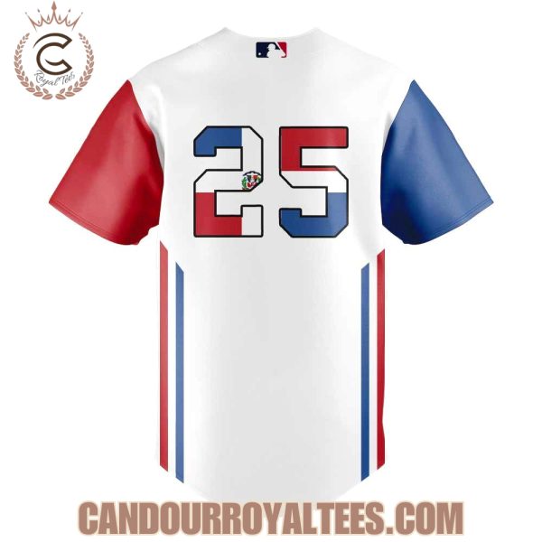 Boston Red Sox Dominican Republic Celebration Jersey