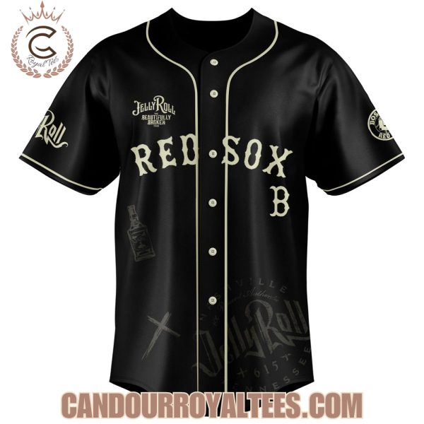 Boston Red Sox x Jelly Roll The Beautifully Broken Tour 2025 Jersey