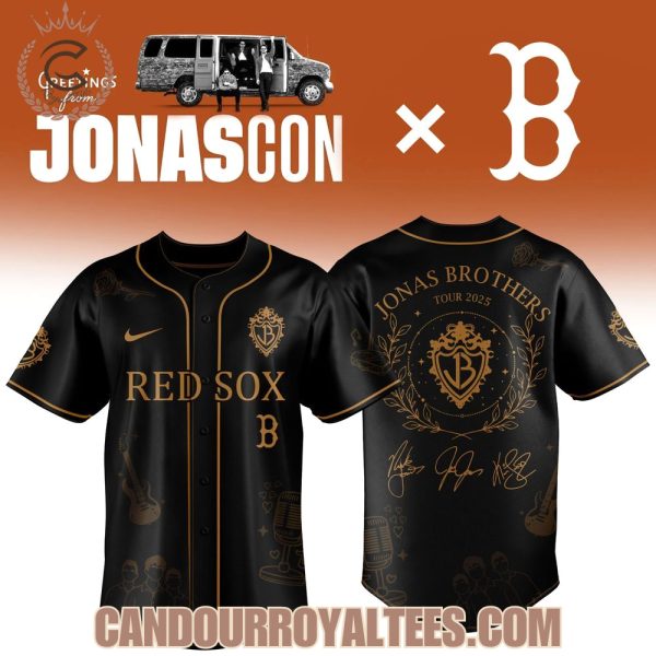 Boston Red Sox x Jonas Brothers Tour 2025 Baseball Jersey