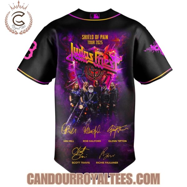 Boston Red Sox x Judas Priest Shield of Pain Tour 2025 Jersey