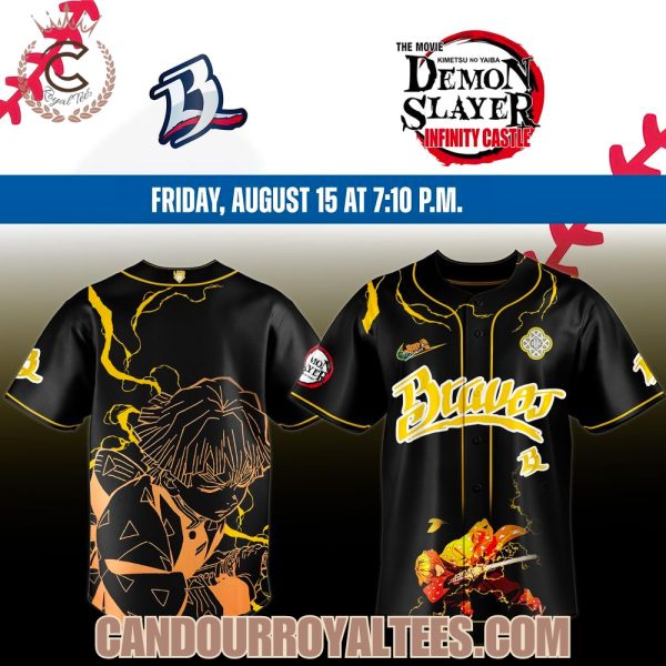 Bravos de Leon x Demon Slayer Agatsuma Zenitsu Jersey