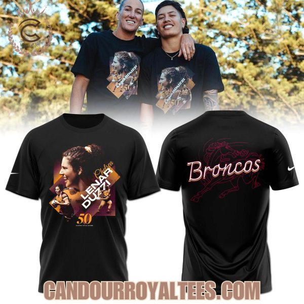 Brisbane Broncos Chelsea Lenarduzzi 50 Games Tribute Tshirt, Hoodie