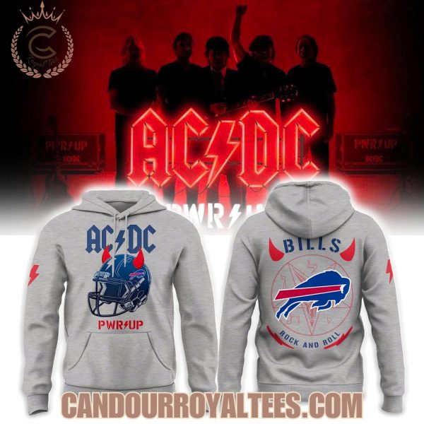 Buffalo Bills x ACDC Helmet PWR UP US Tour 2025 Hoodie