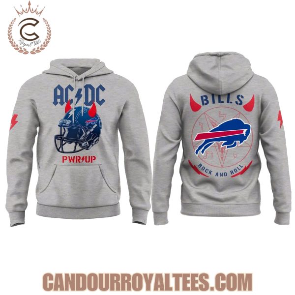 Buffalo Bills x ACDC Helmet PWR UP US Tour 2025 Hoodie