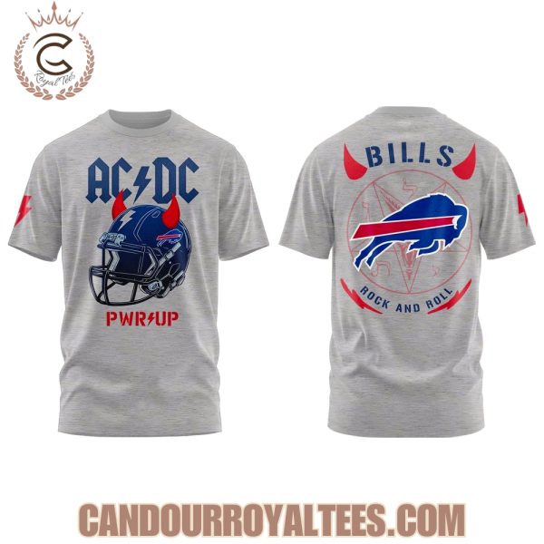Buffalo Bills x ACDC Helmet PWR UP US Tour 2025 Hoodie