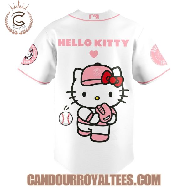 Buffalo Bisons Hello Kitty 2025 White Jersey