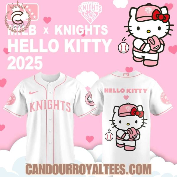 Charlotte Knights Hello Kitty 2025 White Jersey