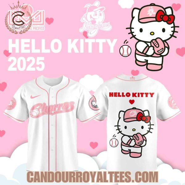 Charros de Jalisco Hello Kitty 2025 White Jersey