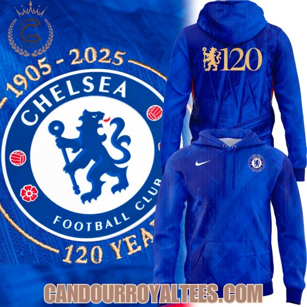 Chelsea F.C. Home 120 Year Anniversary Hoodie