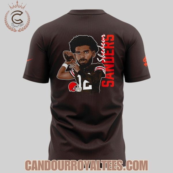 Cleveland Browns Shedeur Sanders Graphic Player T-Shirt