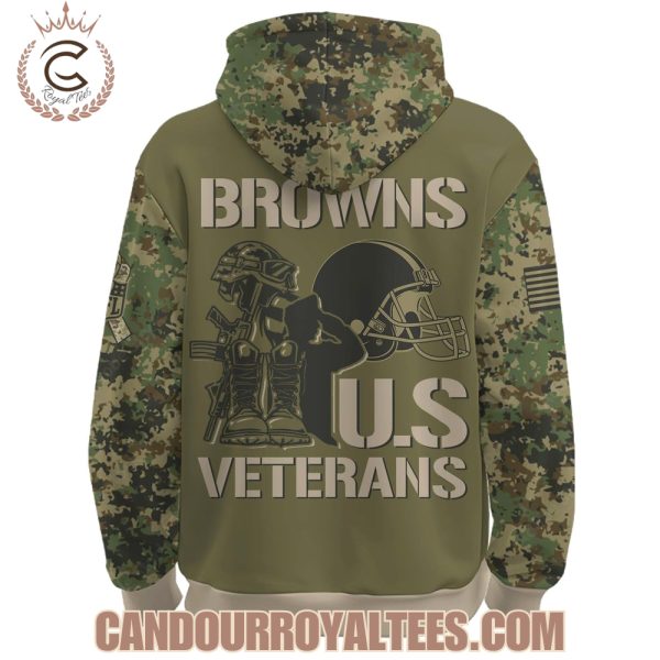 Cleveland Browns Veteran Day 2025 Hoodie