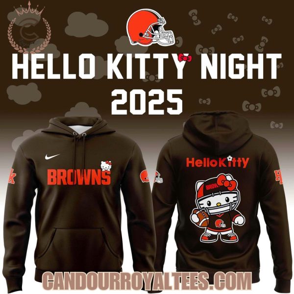 Cleveland Browns x Hello Kitty Night 2025 Tshirt, Hoodie