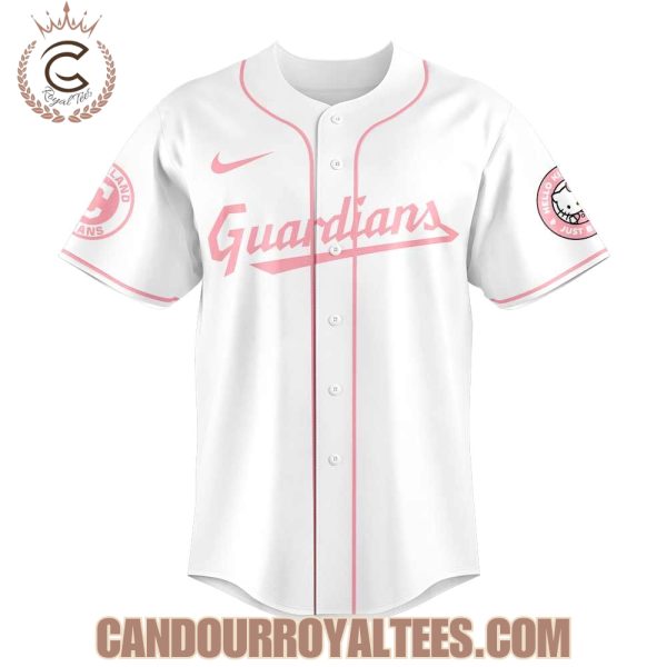 Cleveland Guardians x Hello Kitty 2025 Jersey