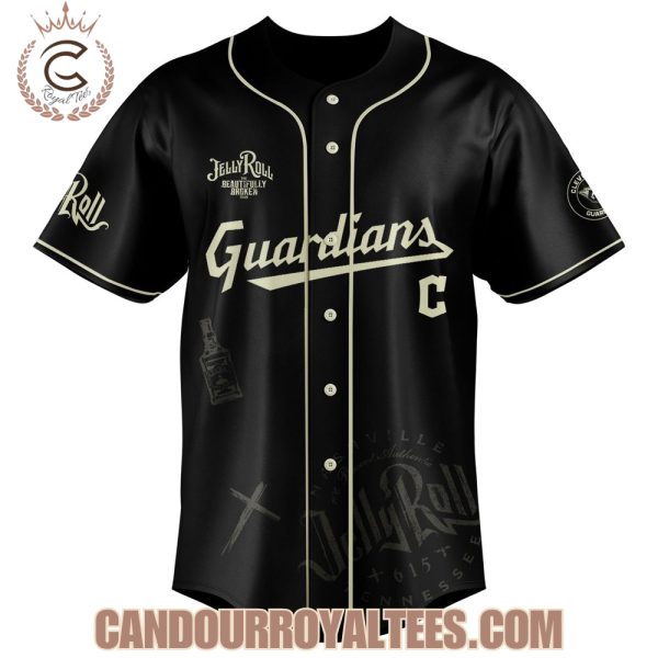 Cleveland Guardians x Jelly Roll The Beautifully Broken Tour 2025 Jersey