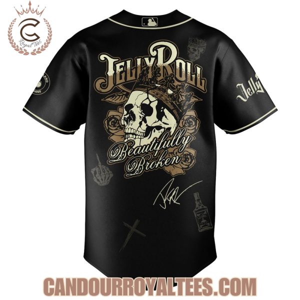 Cleveland Guardians x Jelly Roll The Beautifully Broken Tour 2025 Jersey