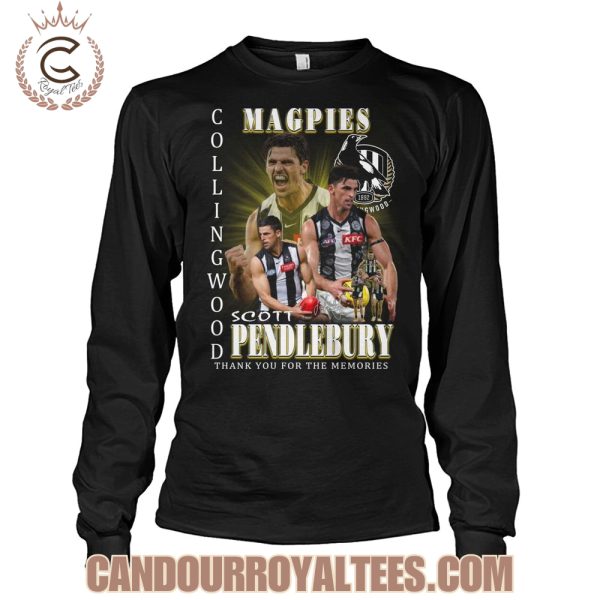 Collingwood Magpies Scott Pendlebury Thank You For The Memories T-Shirt