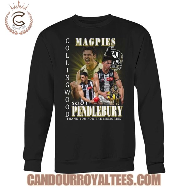 Collingwood Magpies Scott Pendlebury Thank You For The Memories T-Shirt