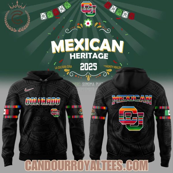 Colorado Buffaloes Mexican Heritage Night 2025 Hoodie