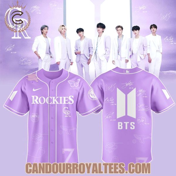 Colorado Rockies x BTS Jersey
